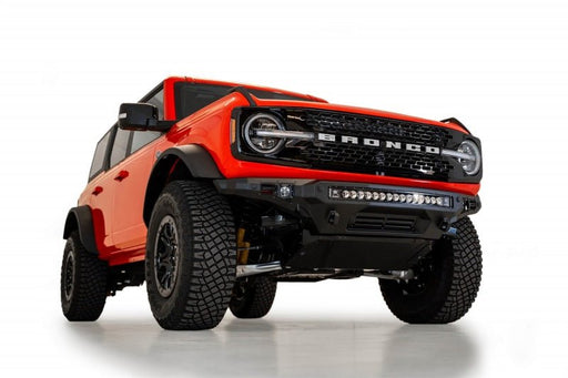 Addictive Desert Designs 2021+ Ford Bronco Stealth Fighter Front Bumper Skid Plate Kit Body Armor & Protection offroad accessory | Iron Ridge Offroad