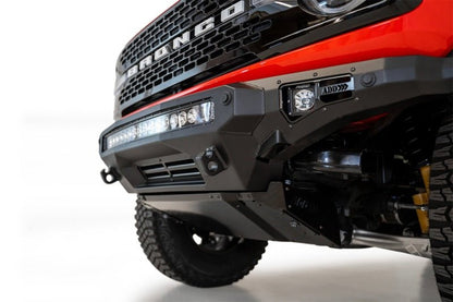 Addictive Desert Designs 2021+ Ford Bronco Stealth Fighter Front Bumper Skid Plate Kit Body Armor & Protection offroad accessory | Iron Ridge Offroad