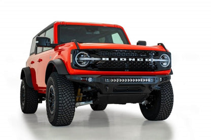 Addictive Desert Designs 2021+ Ford Bronco Stealth Fighter Front Bumper w/ Winch Mount Bumpers offroad accessory | Iron Ridge Offroad