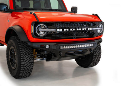 Addictive Desert Designs 2021+ Ford Bronco Stealth Fighter Front Bumper w/ Winch Mount Bumpers offroad accessory | Iron Ridge Offroad