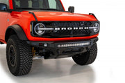 Addictive Desert Designs 2021+ Ford Bronco Stealth Fighter Front Bumper w/ Winch Mount Bumpers offroad accessory | Iron Ridge Offroad