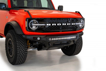 Addictive Desert Designs 2021+ Ford Bronco Stealth Fighter Front Bumper w/ Winch Mount Bumpers offroad accessory | Iron Ridge Offroad