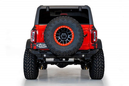 Addictive Desert Designs 2021+ Ford Bronco Stealth Fighter Rear Bumper Bumpers offroad accessory | Iron Ridge Offroad