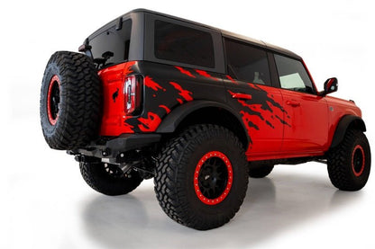 Addictive Desert Designs 2021+ Ford Bronco Stealth Fighter Rear Bumper Bumpers offroad accessory | Iron Ridge Offroad