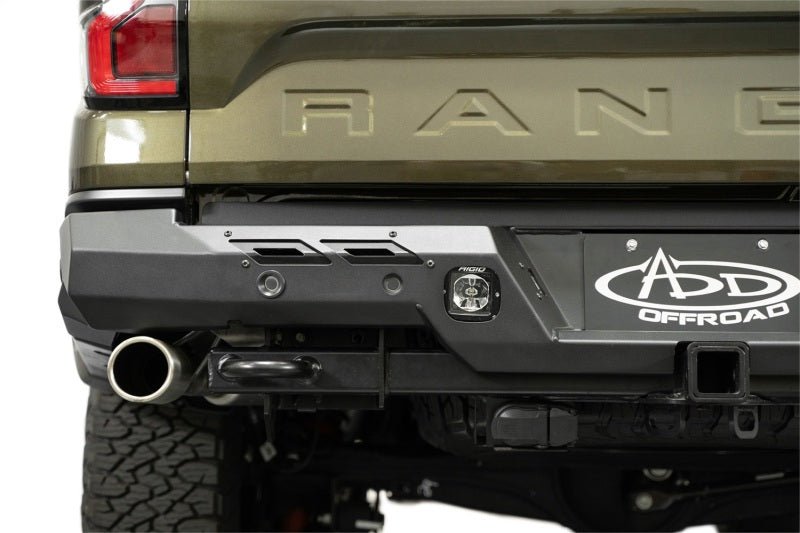 Addictive Desert Designs 2024+ Ford Ranger Raptor Phantom Rear Bumper Bumpers offroad accessory | Iron Ridge Offroad