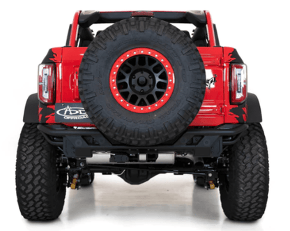 Addictive Desert Designs 21 - 26 Ford Bronco Pro Bolt - On Rear Bumper Bumpers offroad accessory | Iron Ridge Offroad