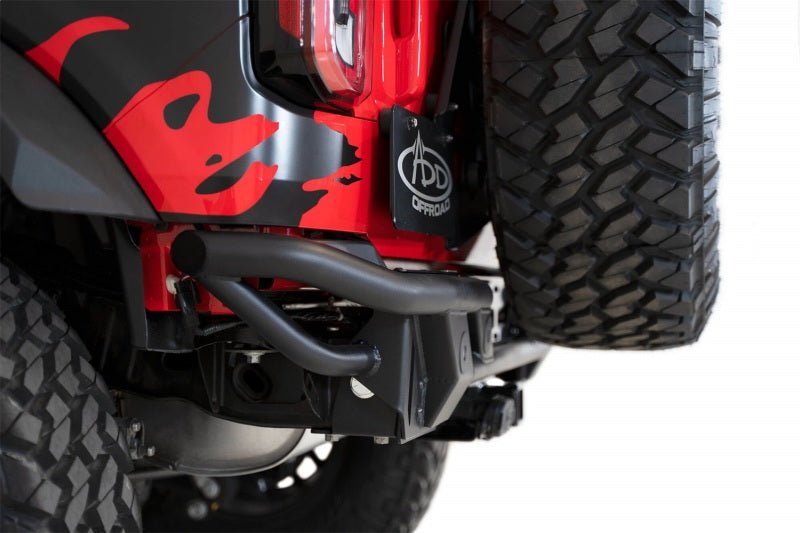 Addictive Desert Designs 21 - 26 Ford Bronco Pro Bolt - On Rear Bumper Bumpers offroad accessory | Iron Ridge Offroad