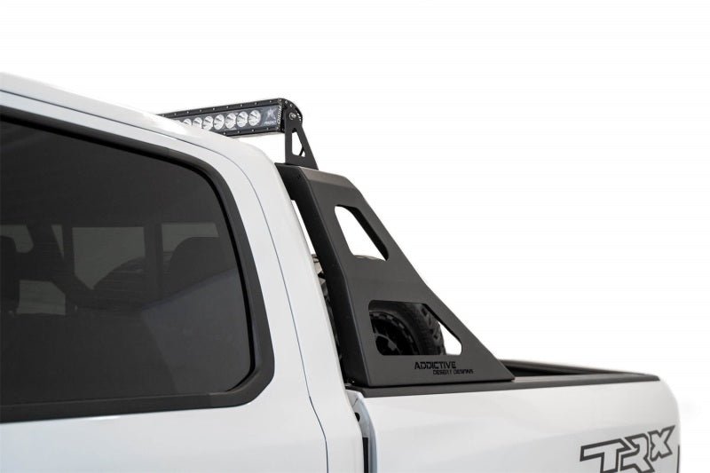 Addictive Desert Designs Stealth Fighter Chase Rack w/ 50" Light Bar Mount (REAR): Ram 1500 (19-24) Roofs & Roof Accessories offroad accessory | Iron Ridge Offroad