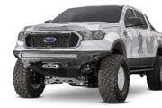 Addictive Desert Designs Stealth Fighter Front Bumper - 2019 - 2023 Ford Ranger Bumpers offroad accessory | Iron Ridge Offroad