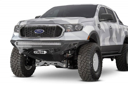 Addictive Desert Designs Stealth Fighter Front Bumper - 2019 - 2023 Ford Ranger Bumpers offroad accessory | Iron Ridge Offroad