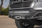 Addictive Desert Designs Stealth Fighter Front Bumper (FRONT): Fits RAM 1500 2019-2026 Bumpers, Grilles & Guards offroad accessory | Iron Ridge Offroad