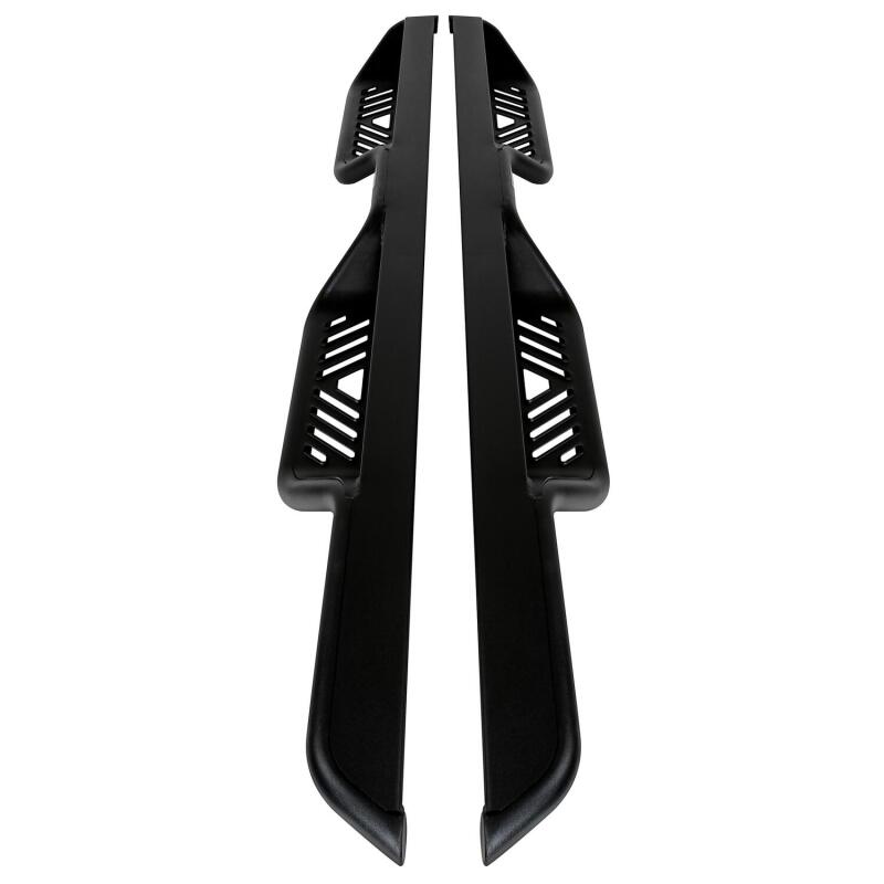 Westin Black Outlaw Drop Nerf Step Bars: Jeep Wrangler JK Unlimited 2007-2018