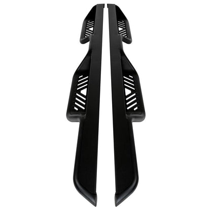 Westin Black Outlaw Drop Nerf Step Bars: Jeep Wrangler JK Unlimited 2007-2018