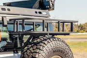 Advanced Accessory Concepts Spare Tire Cargo Carrier Mount - 2021+ Ford Bronco Exterior Styling offroad accessory | Iron Ridge Offroad