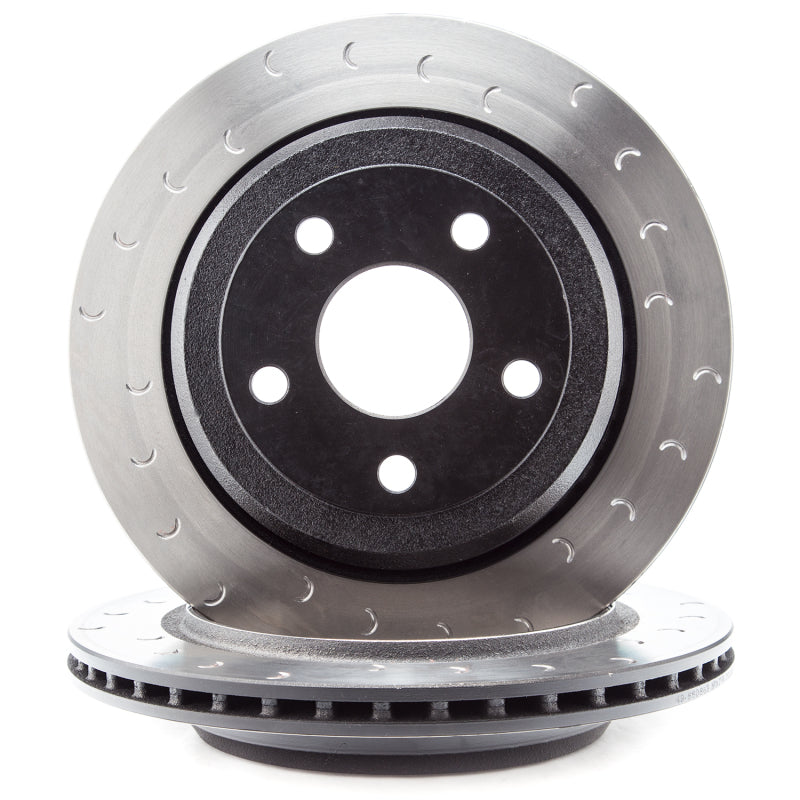 Alcon 2007+ Jeep JK-JL 330x22mm Rear Brake Kit w/ 4-Piston Calipers & Brake Lines | Jeep JK / JL (BKR5059D12)