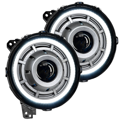 Oracle Lighting Bi-LED Projector Headlights: Jeep Wrangler (18-24) / Gladiator (20-24)