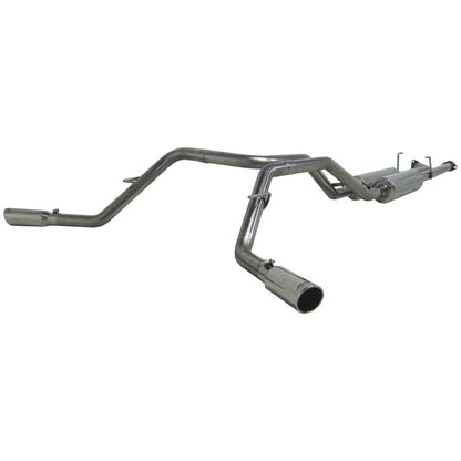 MBRP 2.5in Cat-Back Dual Split Side Exit Exhaust | Toyota Tundra 4.7L/5.7L V8 (07-09) (S5306409)