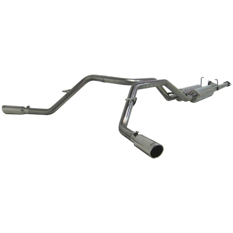 MBRP 2.5in Cat-Back Dual Split Side Exit Exhaust | Toyota Tundra 4.7L/5.7L V8 (07-09) (S5306409)
