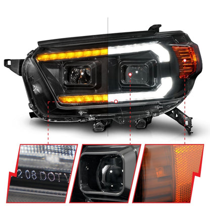 ANZO Projector Headlight Set | Toyota 4Runner (10-13) (111602)