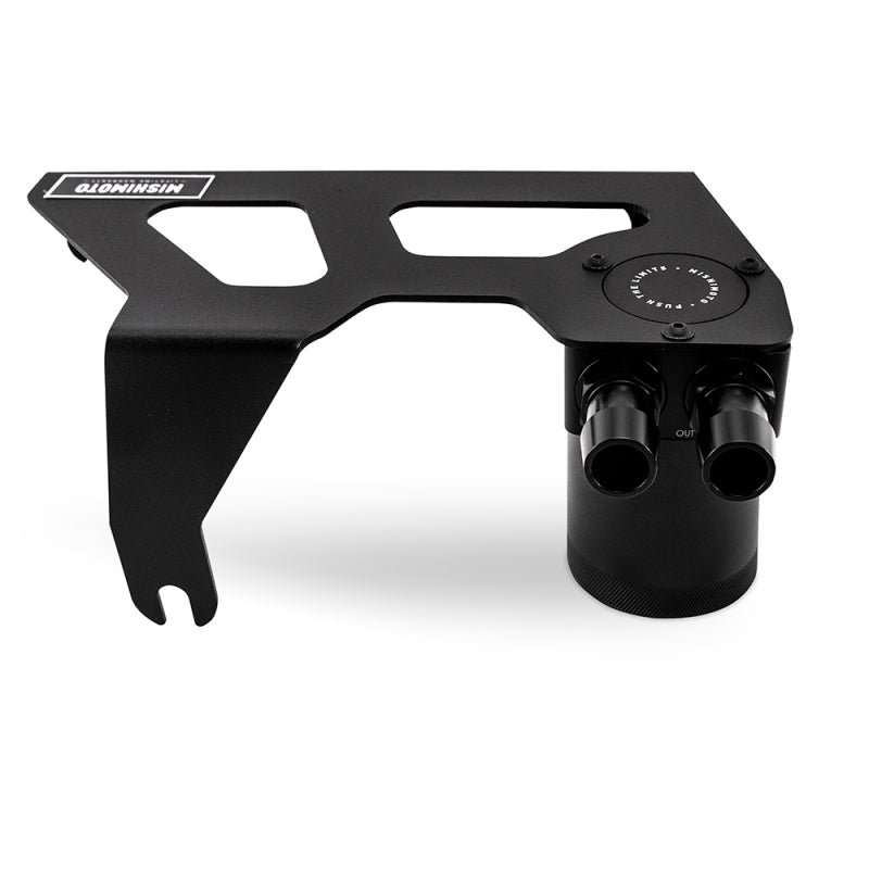 Mishimoto Baffled Oil Catch Can (FRONT): Jeep Wrangler JK 2007-2011 3.8L