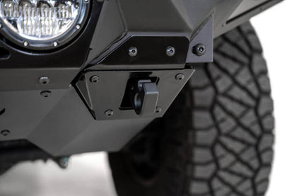 Addictive Desert Designs Bomber Front Bumper Rigid 6" Lights (FRONT): Fits RAM 2500/3500 2019-2026