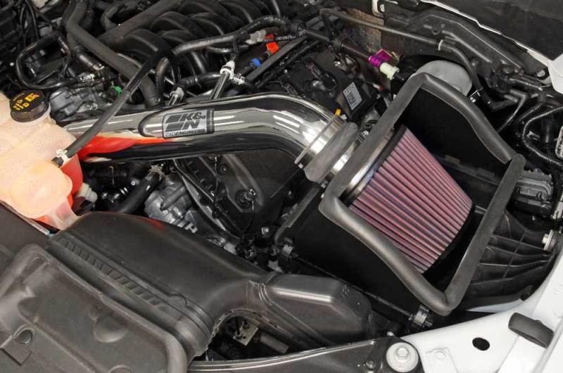 K&N High Flow Performance Intake Kit | Ford F150 (15) (77-2591KP)