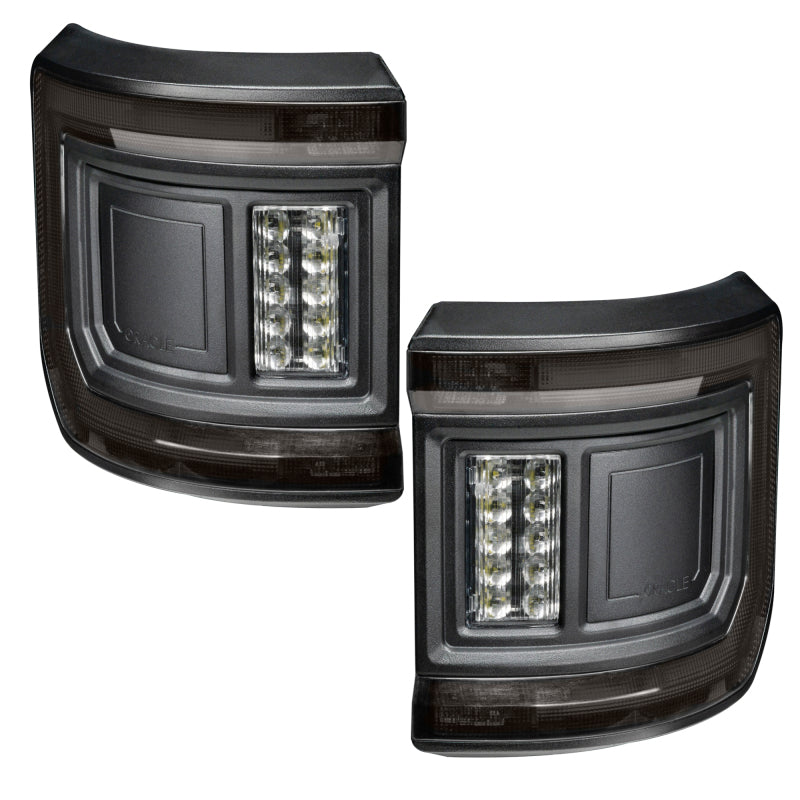 Oracle Lighting Flush Mount LED Tail Lights: Jeep Gladiator 2020-2024 w/ Tinted Lens