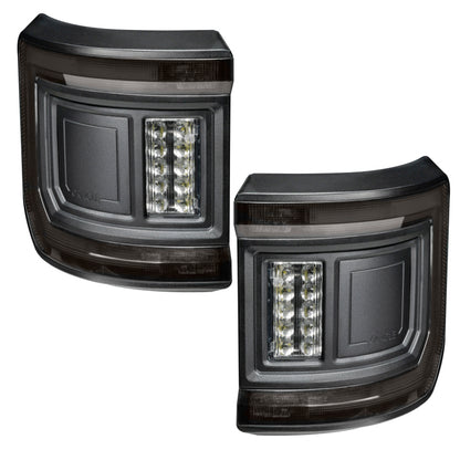 Oracle Lighting Flush Mount LED Tail Lights: Jeep Gladiator 2020-2024 w/ Tinted Lens