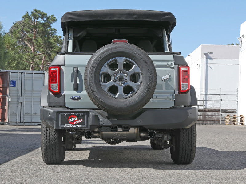 aFe 3in 304 SS Axle-Back Exhaust | Ford Bronco (21-26) (49-33137-B)