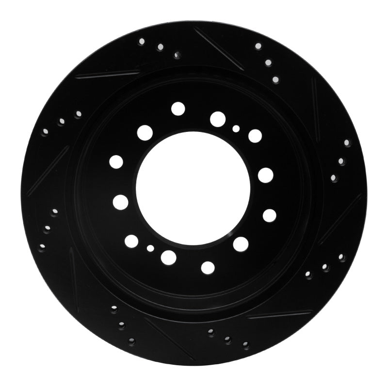 R1 Concepts Drilled & Slotted Brake Rotor | Lexus GX460 (10-24) (ECB-76143L)