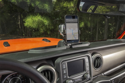 Rugged Ridge Dash Multi-Mount w/Phone Holder | Jeep Gladiator JT / Wrangler JL / Wrangler JK (18-25) (13551.23)