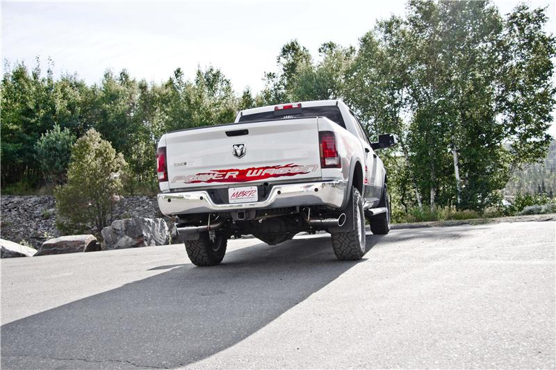MBRP Exhaust System (Dual Split, Side Exit, 409 Stainless): Dodge Ram 6.4L 392 2014 - 2023 (2500 ONLY)