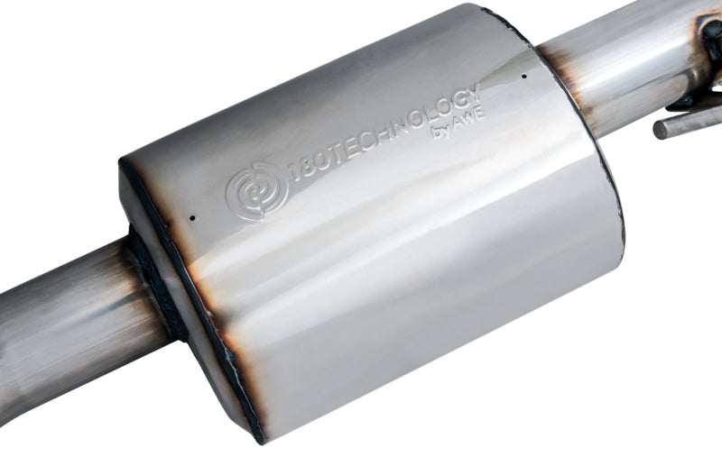AWE Tread Edition Cat-Back Exhaust (Black Tips, Dual Exit): Jeep Gladiator 3.6L V6 2020 - 2025