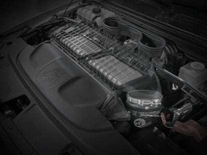 AFE Super Stock Carbon Fiber Induction System (w/Pro DRY S Filters): Ram 6.2L 1500 TRX 2021 - 2024
