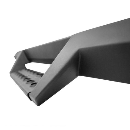 Westin Heavy Duty Textured Black Drop Nerf Step Bars: Jeep Wrangler JL Unlimited 2018-2024