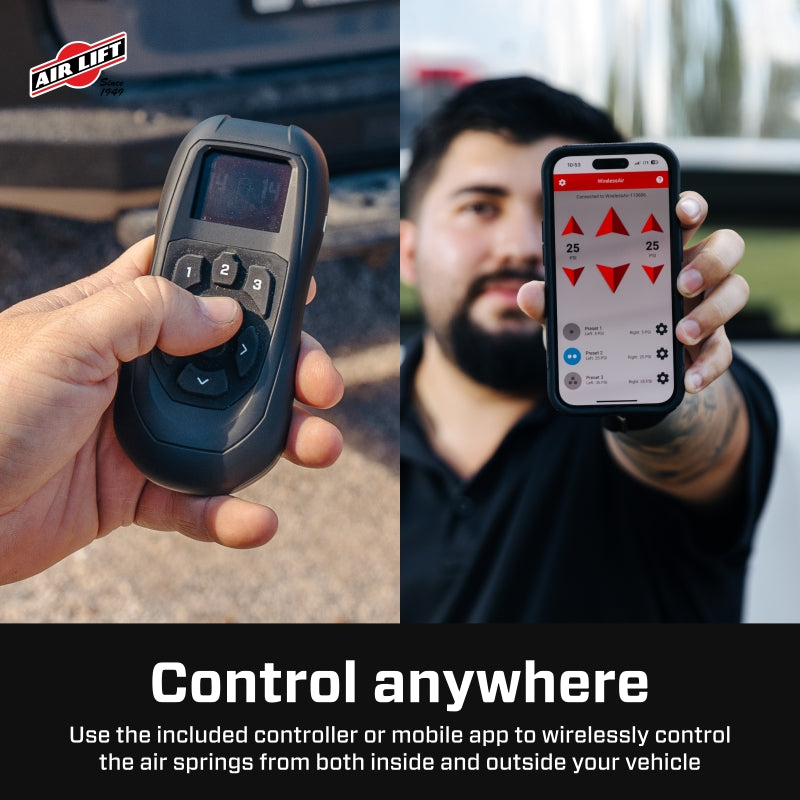 Air Lift Wireless Air Control System V2 w/EZ Mount | Ford Ranger (19-26) (74000EZ)