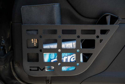 DV8 Offroad Slim Front Door Molle Pockets | Jeep Wrangler JK (07-18) (MPJK-07)