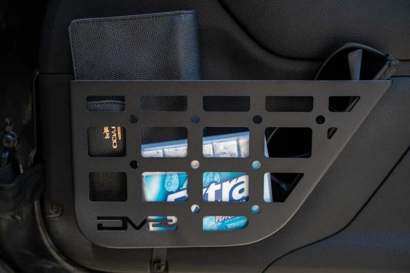DV8 Offroad Slim Front Door Molle Pockets | Jeep Wrangler JK (07-18) (MPJK-07)