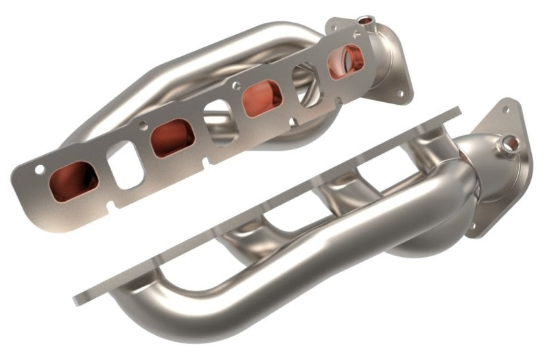 AFE Shorty Headers (Titanium Ceramic): Ram 6.2L TRX 2021 - 2024