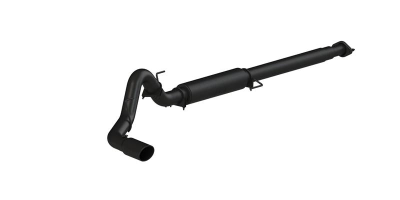 MBRP 4in Cat-Back Single Side Black Exhaust System | Ford F-150 2.7L / 3.5L EcoBoost (15) (S5259BLK)