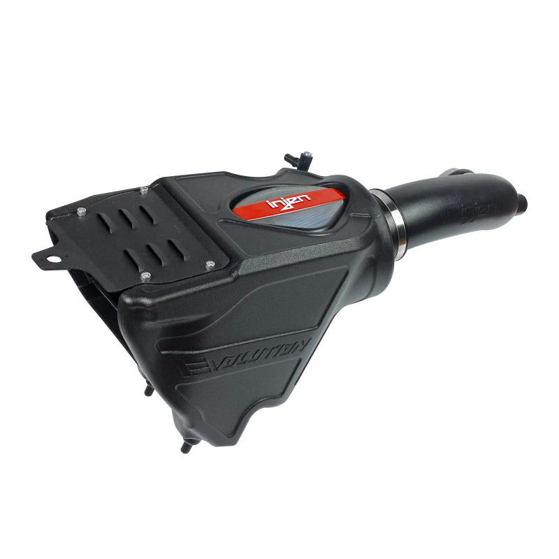 Injen Evolution Cold Air Intake System Oiled Filter (FRONT): Jeep Wrangler JL 2018-2023 2.0L