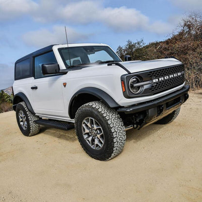 Westin Grate Steps Running Boards | Ford Bronco (21-26) 54in Textured Black (27-74705)