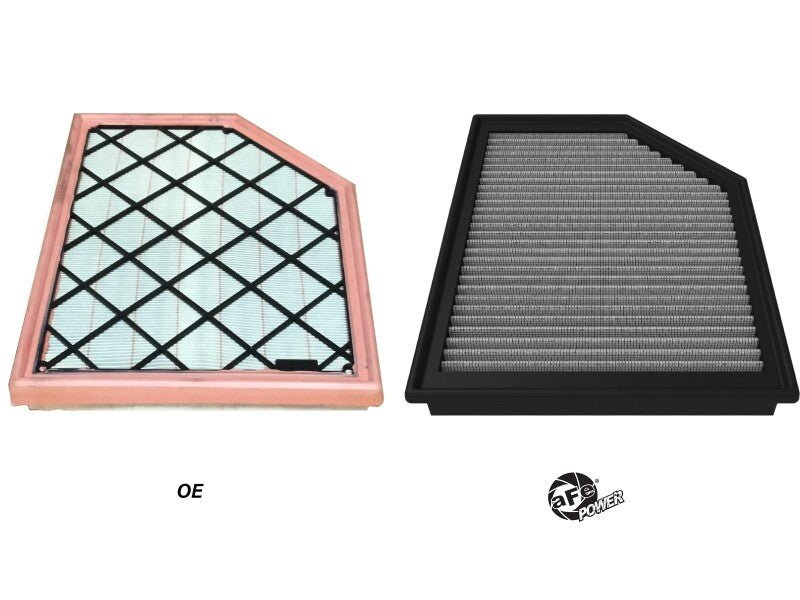 aFe 2024+ Ford Ranger Raptor V6 3.0L Magnum FLOW OE Replacement Pro DRY S Air Filter Air Filters offroad accessory | Iron Ridge Offroad