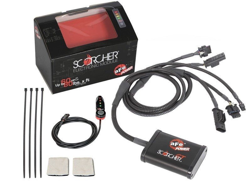 aFe 21 - 24 Ford Bronco L4 - 2.3L (t) EcoBoost Scorcher GT Power Module Programmers & Chips offroad accessory | Iron Ridge Offroad