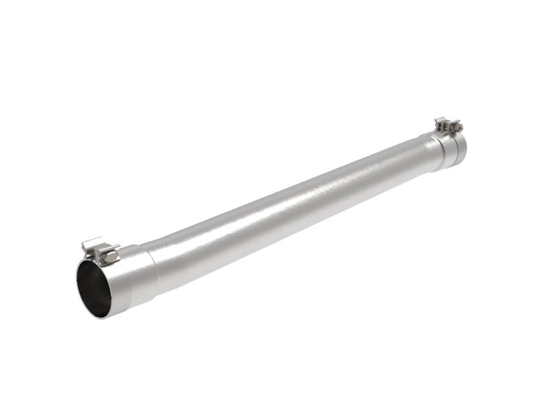 aFe 3in 409 Stainless Steel Muffler Delete Pipe | GM Silverado/Sierra 1500 V8-6.2L (19) (49C44114NM) Exhaust, Mufflers & Tips offroad accessory | Iron Ridge Offroad