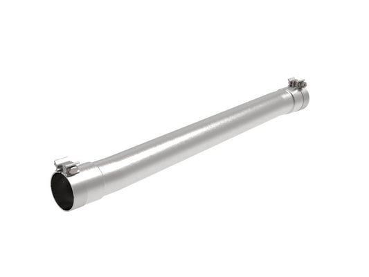 aFe 3in 409 Stainless Steel Muffler Delete Pipe | GM Silverado/Sierra 1500 V8-6.2L (19) (49C44114NM) Exhaust, Mufflers & Tips offroad accessory | Iron Ridge Offroad