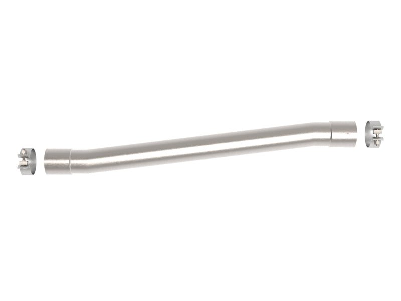aFe 3in 409 Stainless Steel Muffler Delete Pipe | GM Silverado/Sierra 1500 V8-6.2L (19) (49C44114NM) Exhaust, Mufflers & Tips offroad accessory | Iron Ridge Offroad