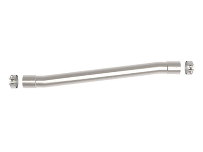 aFe 3in 409 Stainless Steel Muffler Delete Pipe | GM Silverado/Sierra 1500 V8-6.2L (19) (49C44114NM) Exhaust, Mufflers & Tips offroad accessory | Iron Ridge Offroad
