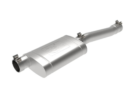 aFe 3in 409 Stainless Steel Muffler Upgrade Pipe | 2019 GM Silverado/Sierra 1500 V8-6.2L (49C44114) Exhaust, Mufflers & Tips offroad accessory | Iron Ridge Offroad
