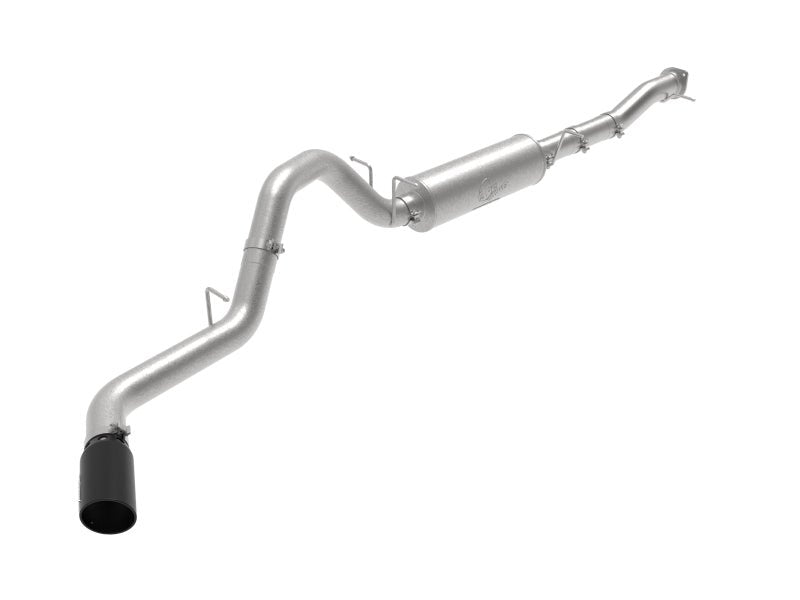 aFe 4in SS Cat-Back Exhaust | Chevrolet Silverado 2500HD / Silverado 3500HD / GMC Sierra 2500HD / Sierra 3500HD (20-24) (49-44122-B) Exhaust, Mufflers & Tips offroad accessory | Iron Ridge Offroad
